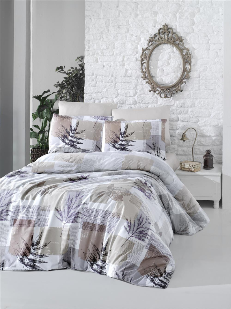 

Комплект постельного белья LightHouse Ranforce Leaf 200х220