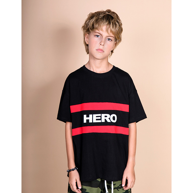 

Футболка для мальчика Hero, черный Bronco (170) Черный
