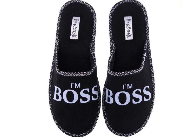 

Комнатные тапочки Pago I`m Boss 90921 36р. 23 см. Черный