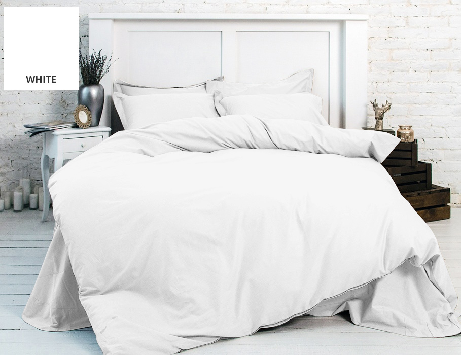 

Постельное белье MirSon White (11-2107) King Size италия, бязь