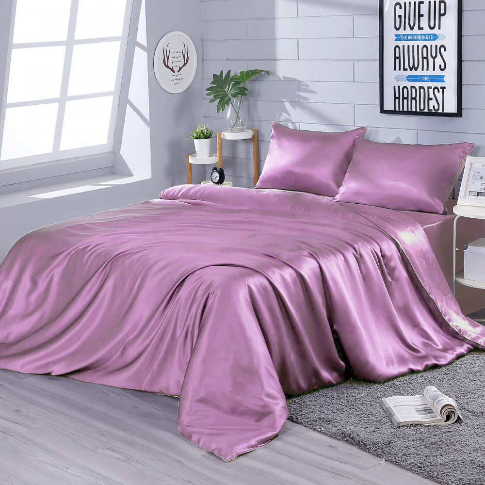 

Постельное белье Zastelli Violet Полуторный китай, исскуственный шелк