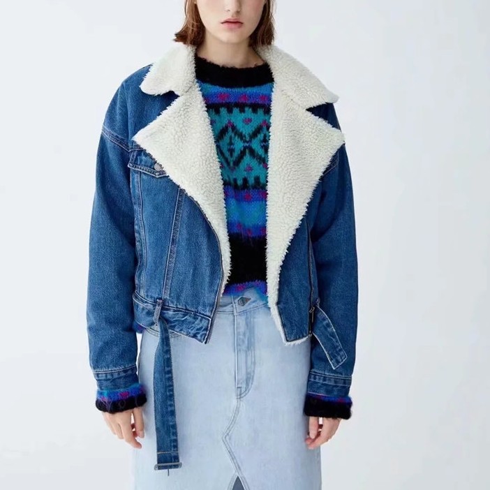 

Куртка женская джинсовая утепленная синяя Winter Berni Fashion () Синий, Куртка женская джинсовая утепленная синяя Winter Berni Fashion (S) Синий
