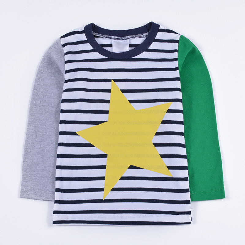 

Лонгслив детский в полоску Yellow star Berni Kids (110) Белый