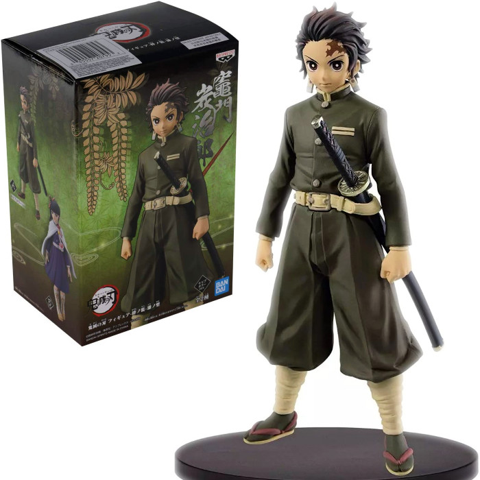 

Фигурка Banpresto Танджиро Камадо Tanjiro Kamado Клинок рассекающий демонов Demon Slayer 16.0 см DS ТК 133