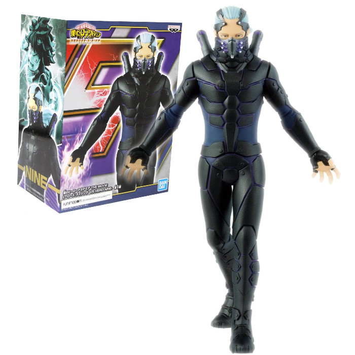 

Фігурка Banpresto Лиходій Найн Моя геройська академія My Hero Academia Nine 19 см WST MHA N 1162