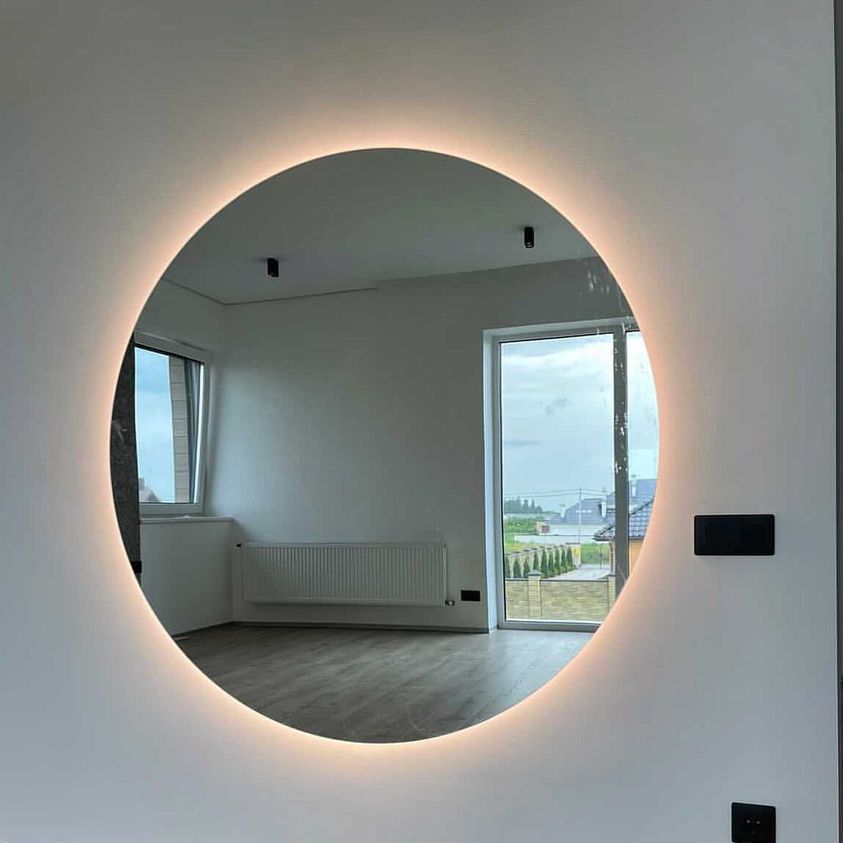 

Зеркало в ванную с подсветкой LED Mirror ТОКИО 80см