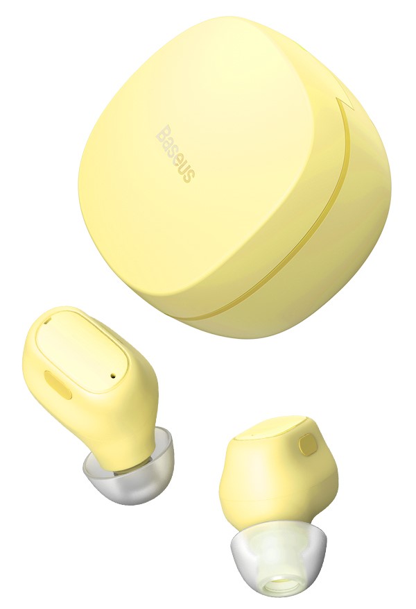 

Беспроводные Bluetooth наушники Baseus Encok TWS WM01 Желтый