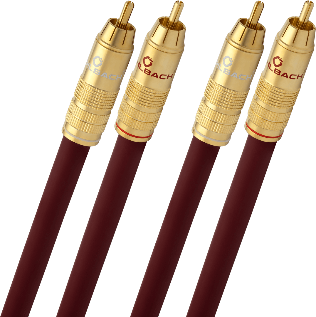 

Аудио кабеля Oehlbach NF 214 Master Set 50 2x0,50m bordeaux (2043)