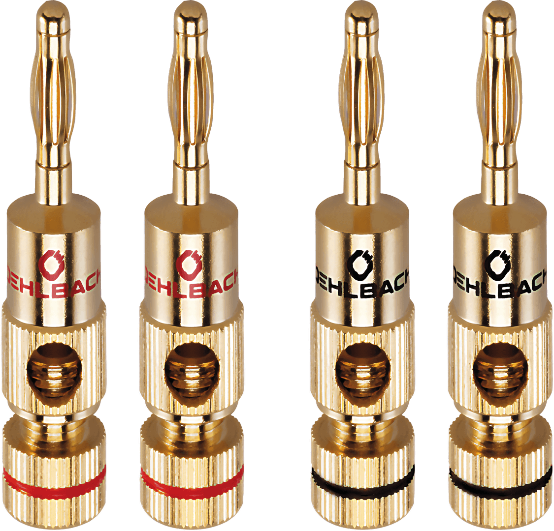 

Oehlbach Banana B2 max 10mm gold 4шт (3002)