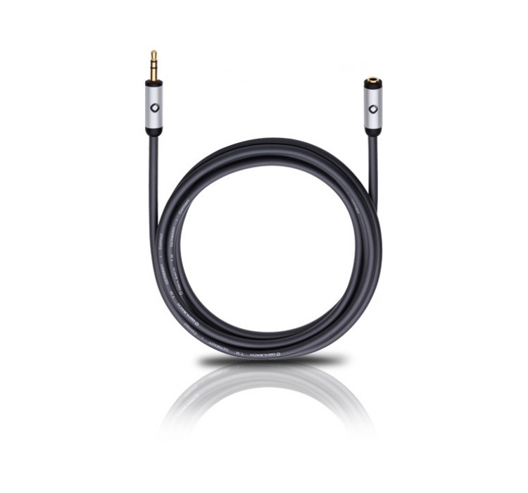 

Аудио кабель Oehlbach i-Connect J-35 EX 500 jack F to jack M 5m black (60036)