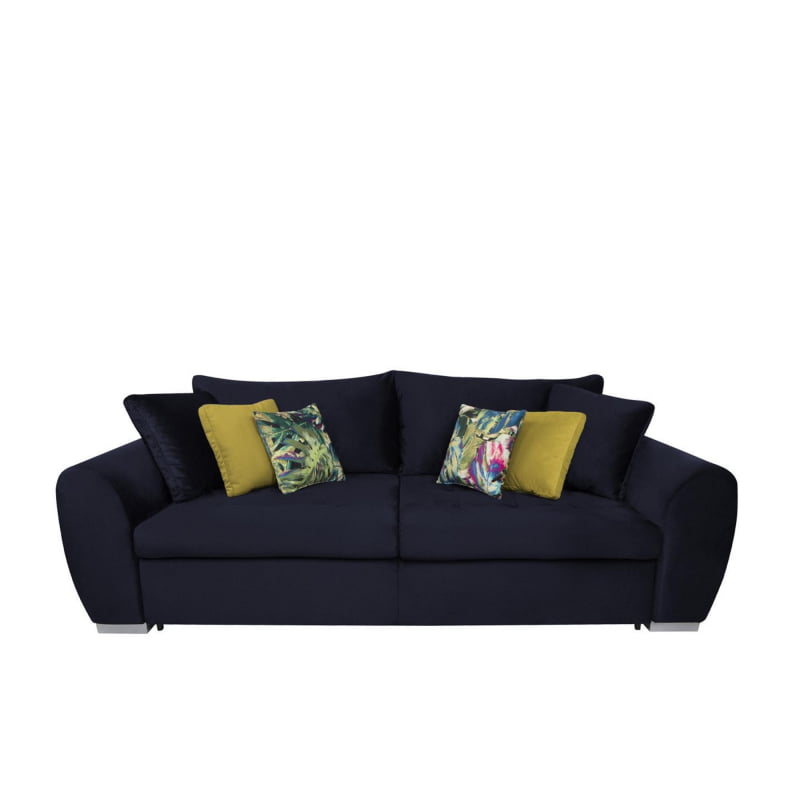 

Sofa Gaspar o głębokim siedzisku z funkcją spania tylu DL oraz pojemnikiem BRW Sofa 255х89x126 010900