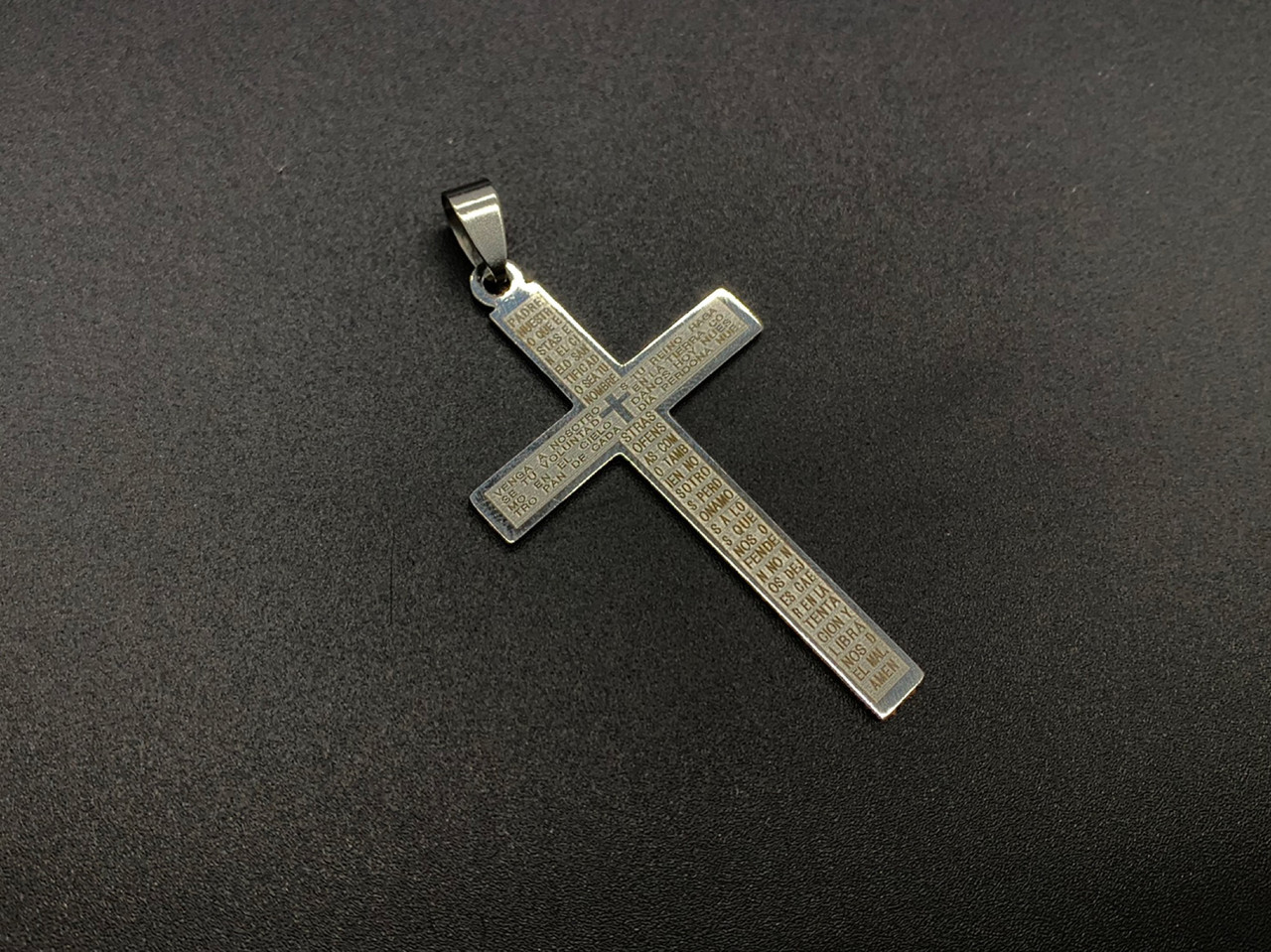 

Подвеска из нержавеющей стали Крест 5,5х3,2 см (Y-092)