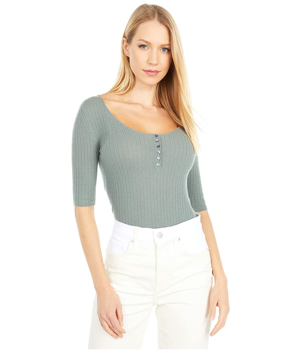 

Свитер Vince Scoop Neck Henley Horizon, S (44)