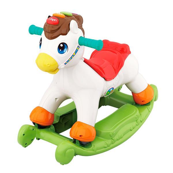 

Лошадка-качалка Hola Toys Пони с музыкой (OPT2_987) 63 x 32 x 39 см