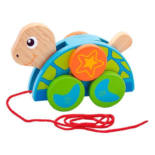 

Деревянная каталка Viga Toys Черепаха (OPT2_50080) 23 x 7 x 17 см