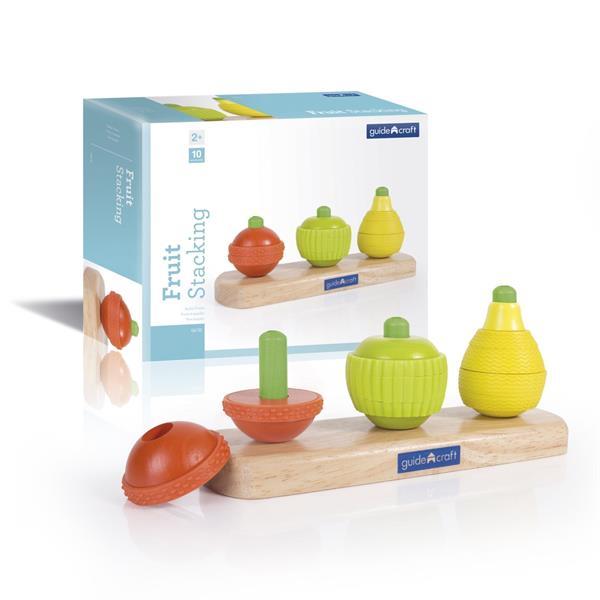 

Пирамидка-сортер Guidecraft Manipulatives Фрукты (OPT2_G6732) 27 x 22 x 9 см