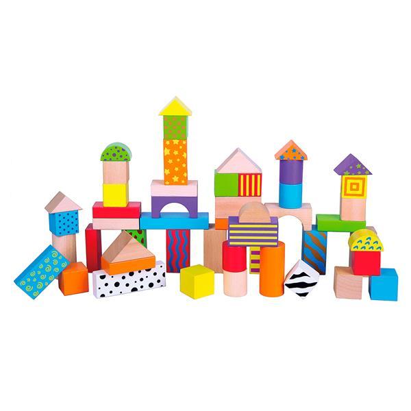 

Деревянные кубики Viga Toys Узорчатые блоки 50 шт., 3 см (OPT2_59695) 18 x 18 x 18 см