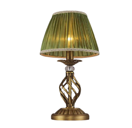 

Настольная лампа Altalusse INL-6121T-11 Golden Brass/Green