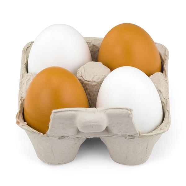 

Игрушечные продукты Viga Toys Деревянные яйца в лотке, 4 шт. (OPT2_50044) 11 x 7 x 11 см
