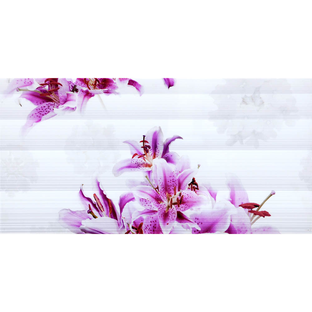 

Плитка Vivacer Kitaj Lilie Lilac 63005HP1 НР2 30х60 см 30*60 см
