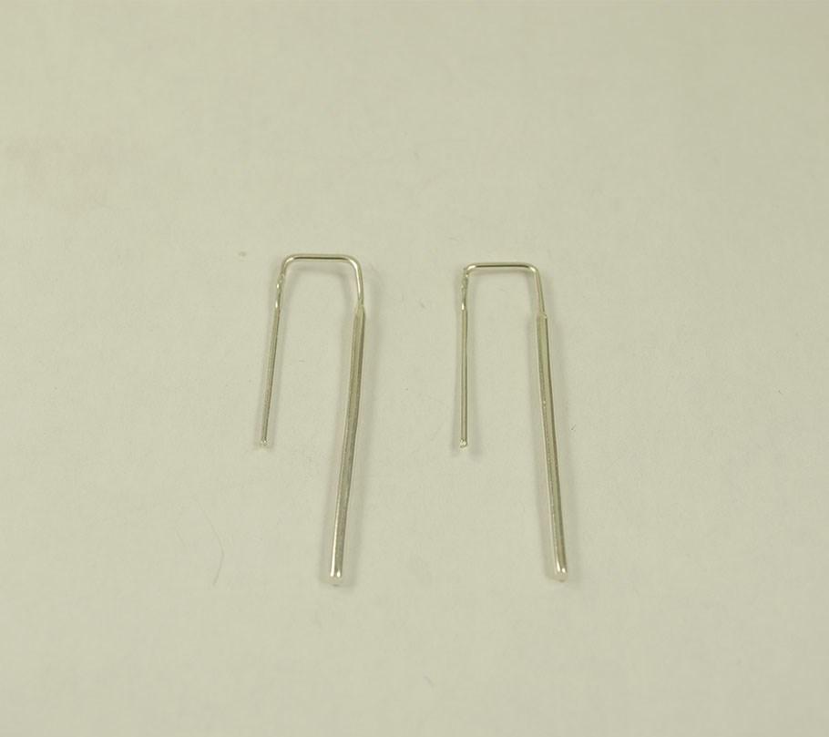 

Сережки минимализм Maxi Silver 8787
