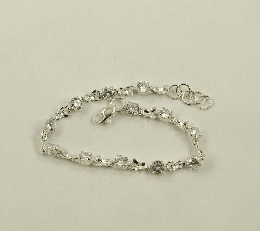 

Регулируемый браслет бабочка Maxi Silver 8811