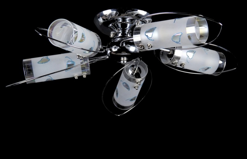 

Люстра с плафонами Ray L1635/5 (FGD+CR) (AN002847)