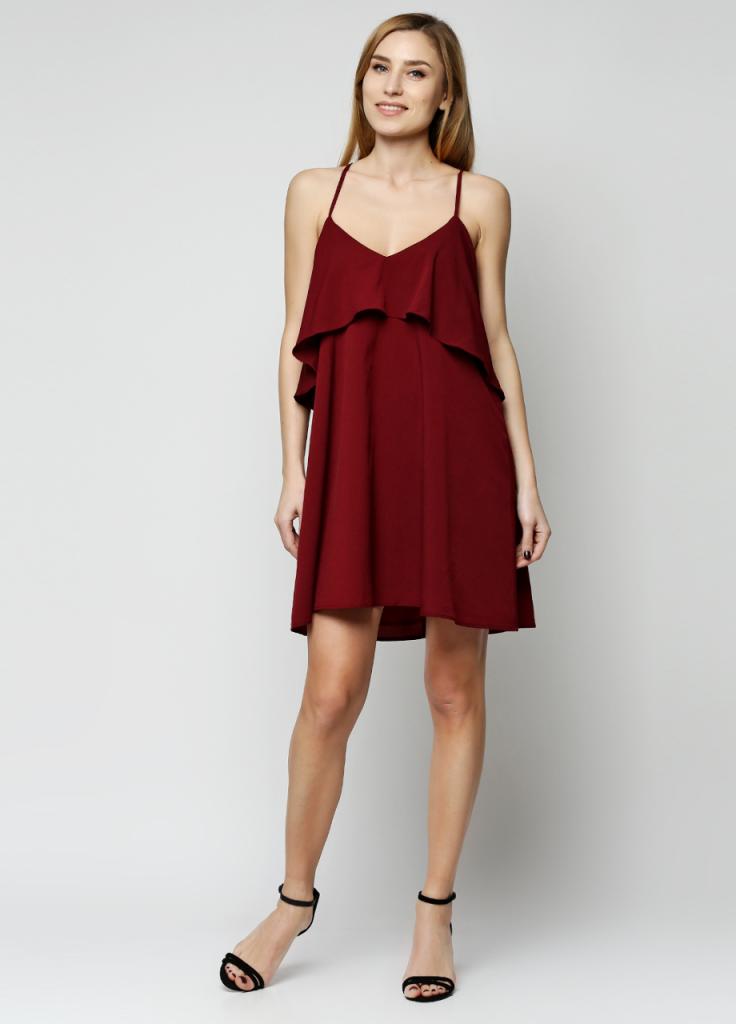 

Женское платье Glamorous 24486  Бордовый, Женское платье Glamorous 24486 M Бордовый