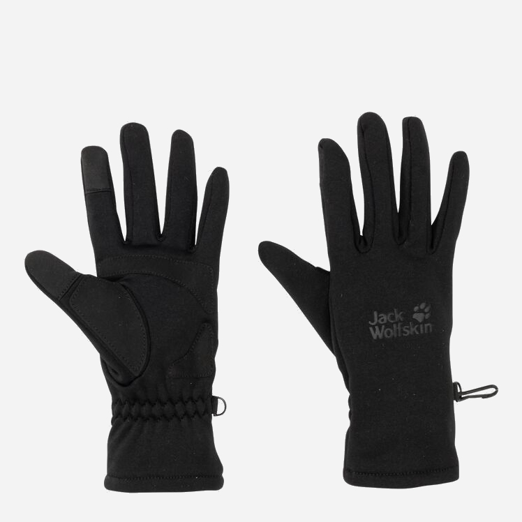 

Перчатки Jack Wolfskin Crossing Peak Glove 1909072-6000 S Черные