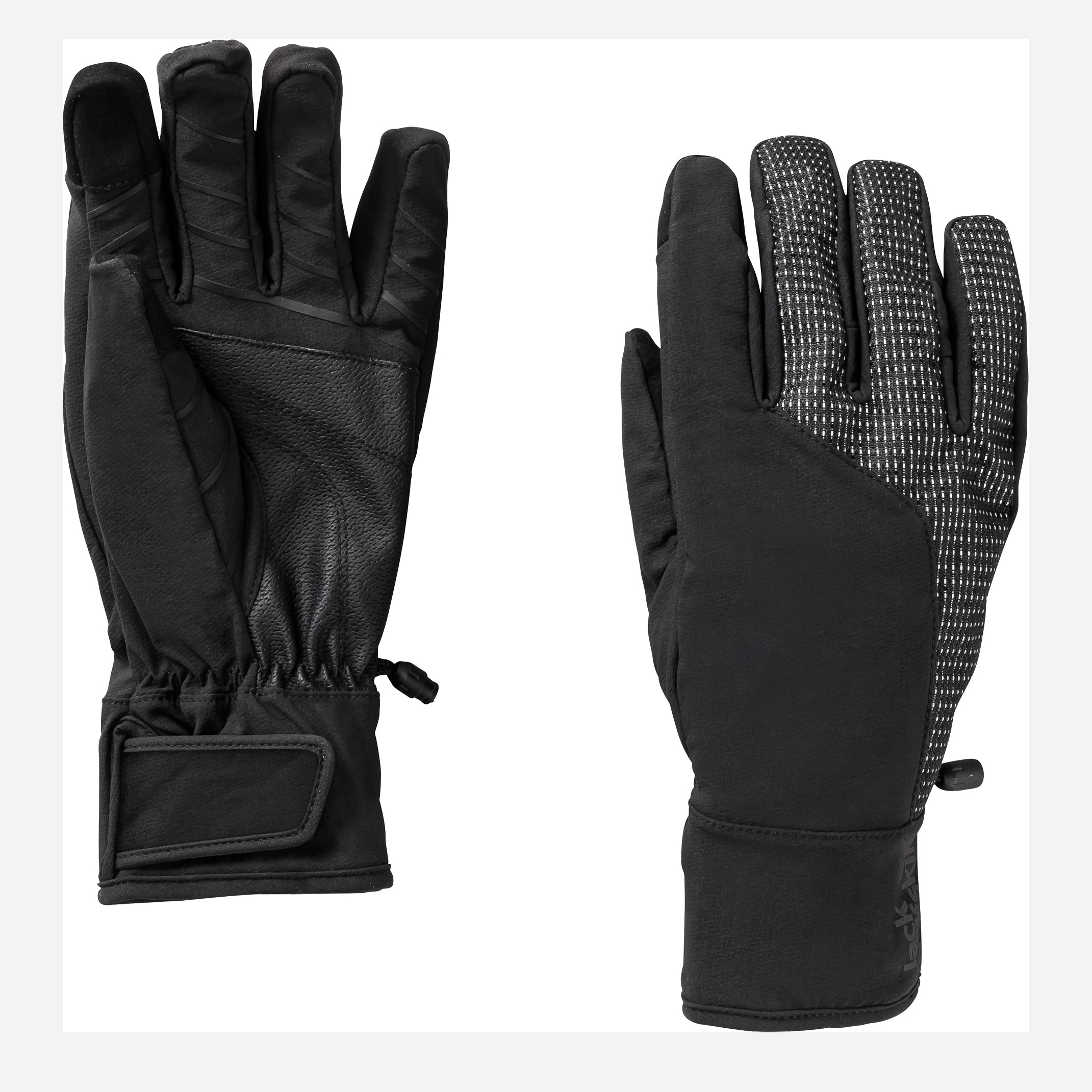 

Перчатки Jack Wolfskin Night Hawk Gloves 1910071-6000 XL Черные