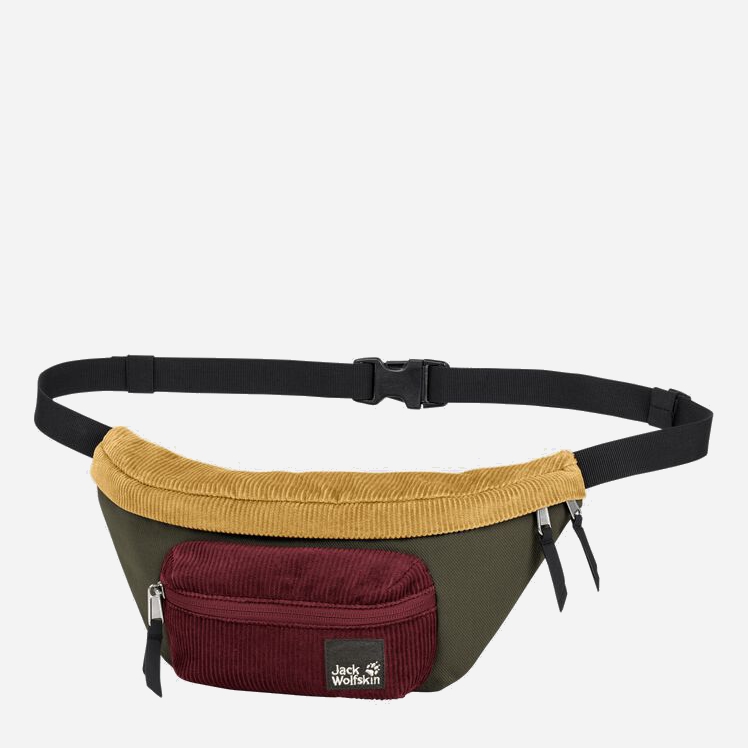 

Поясная сумка Jack Wolfskin Nature Hipbag 8007371-4144 Бордовая, хаки, бежевая