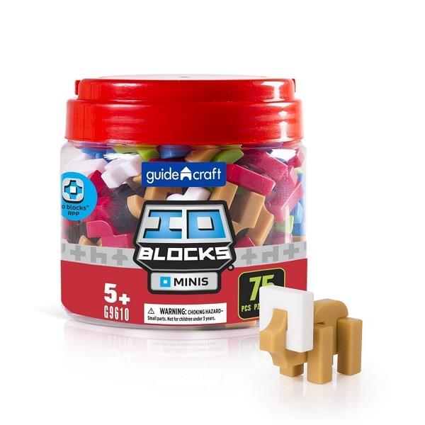 

Конструктор Guidecraft IO Blocks Minis, 75 деталей (G9610)