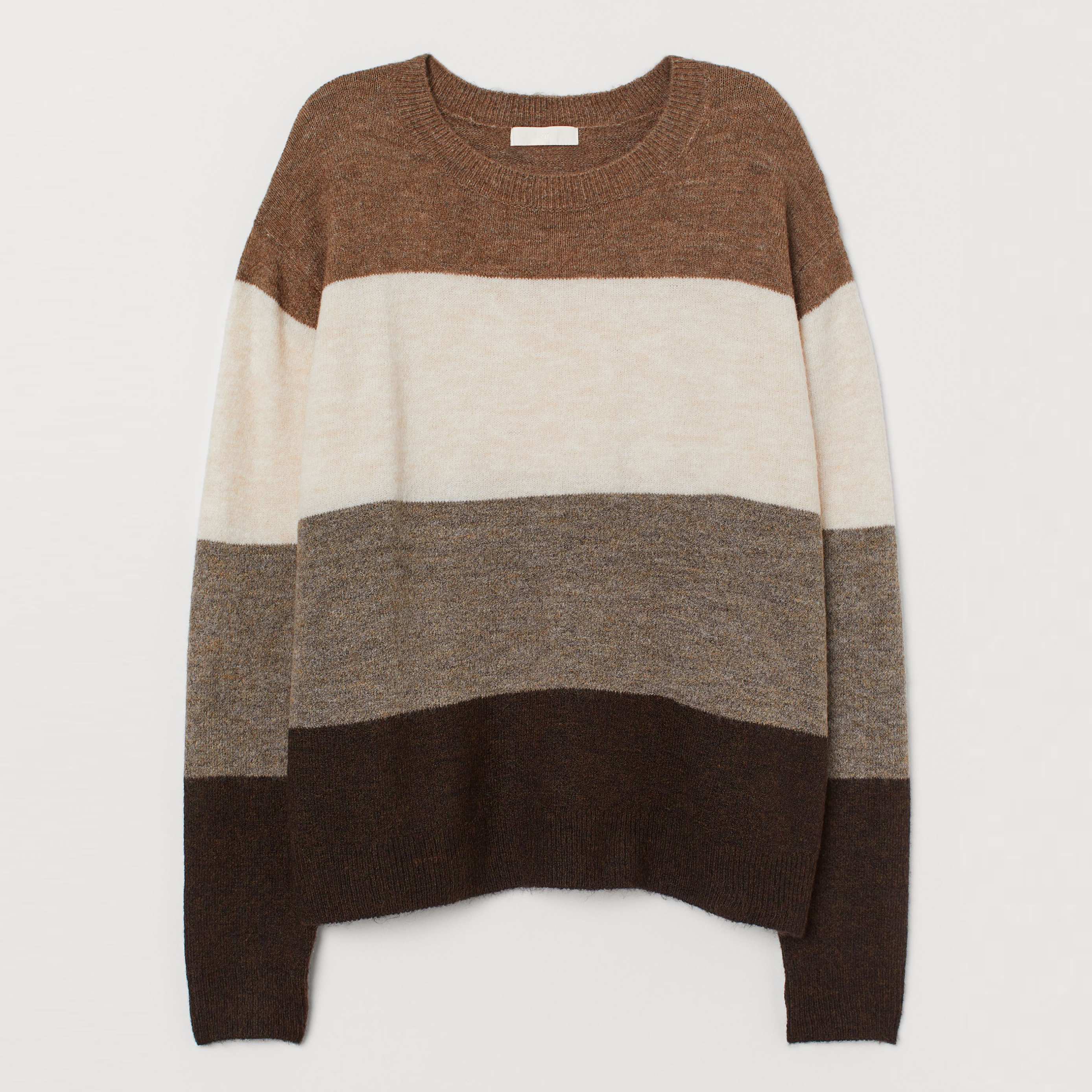

Джемпер H&M 07-0693242-011 S Коричневый (СА2000001862506)