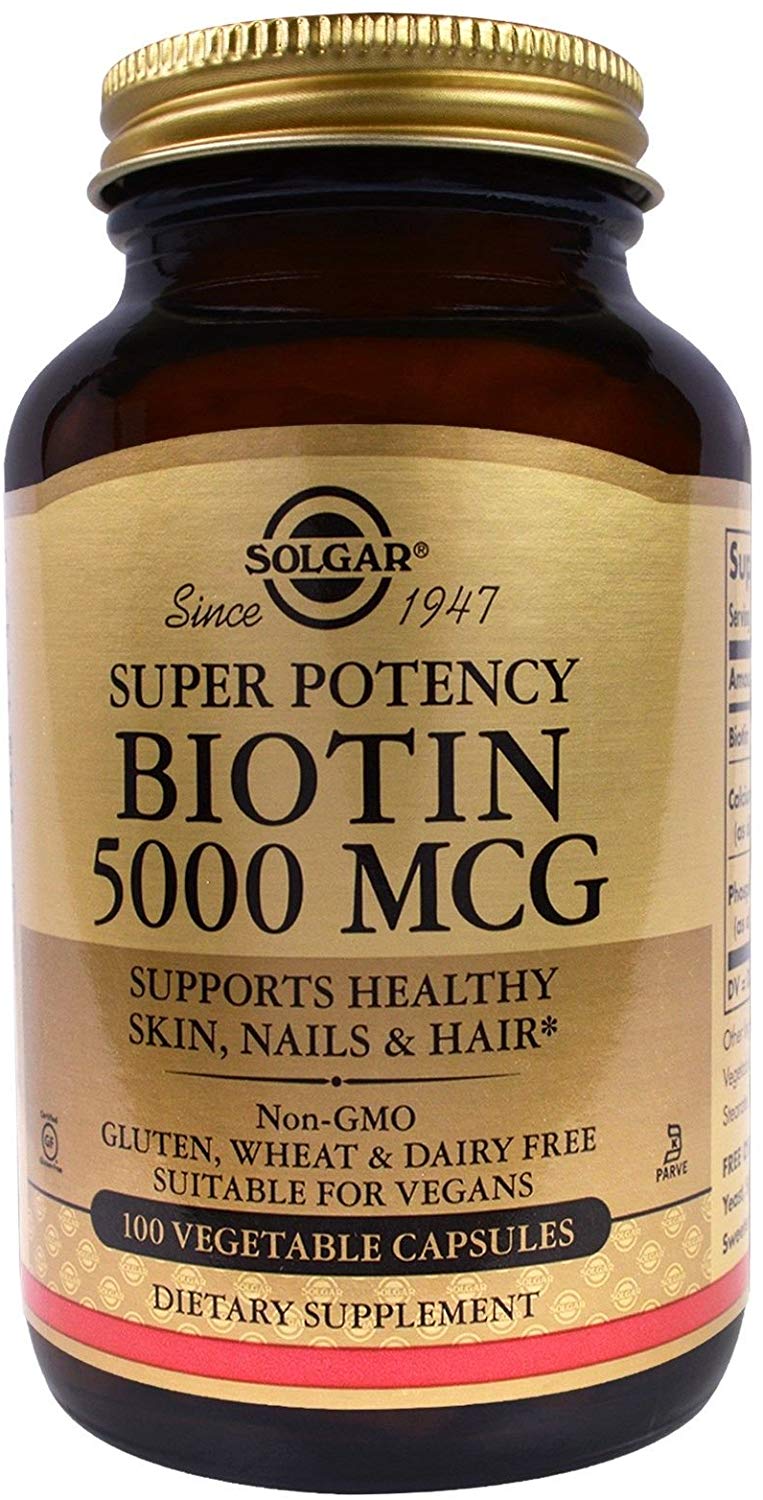 

Витамины Solgar Biotin 5000 mcg Vegetable Capsules 100 капсул (4384302462)