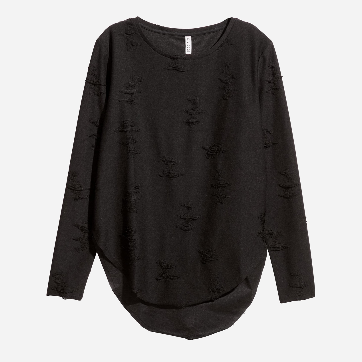 

Лонгслив H&M 05-0411013-001  Черный (СА2000001643334, Лонгслив H&M 05-0411013-001 S Черный (СА2000001643334)