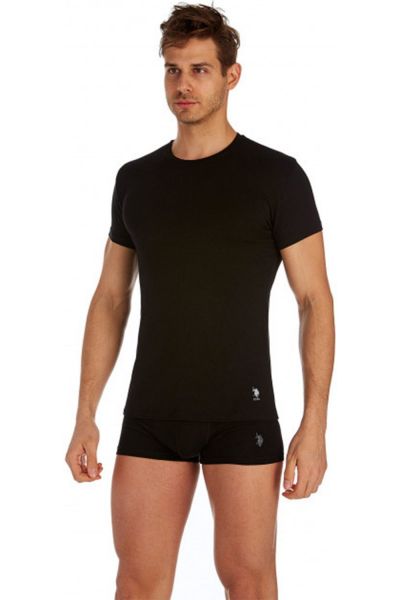 

Футболка мужская U.S. Polo ASSN 80196 черная  2 ед, Футболка мужская U.S. Polo ASSN 80196 черная XL 2 ед.