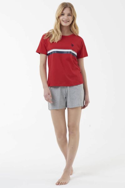 

Пижама женская U.S. Polo ASSN 16514 красная, Пижама женская U.S. Polo ASSN 16514 красная M