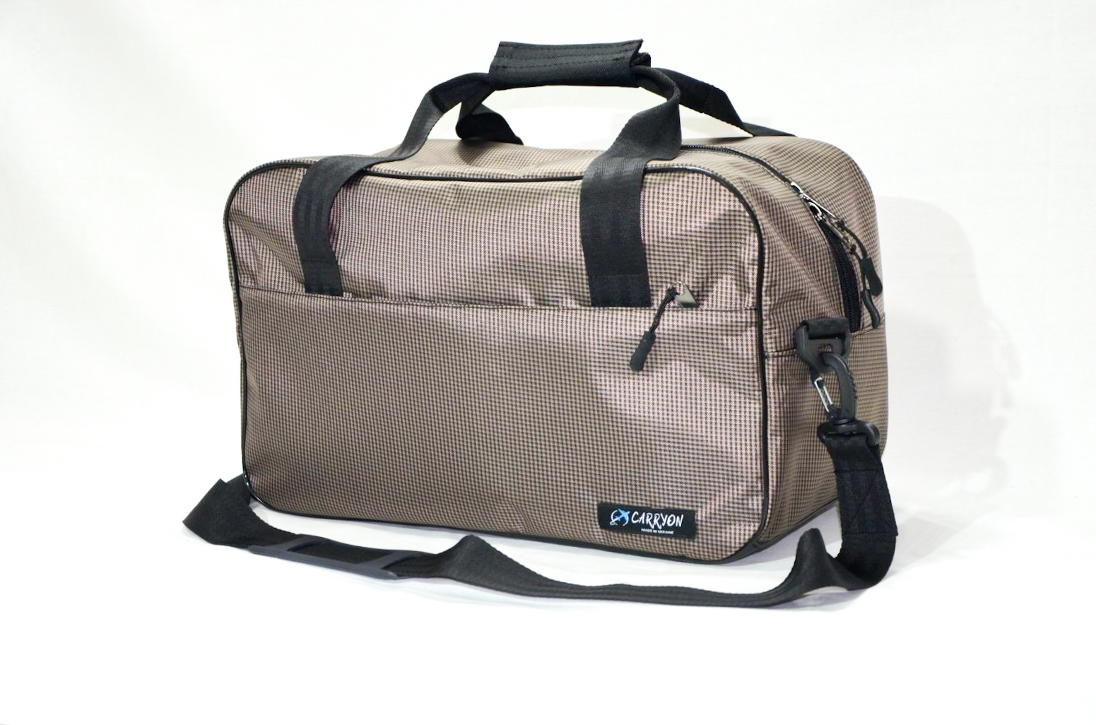 

Сумка для ручной клади "CARRYON" под Ryanair и Wizz Air 40 x 20 x 25, коричневая в клетку