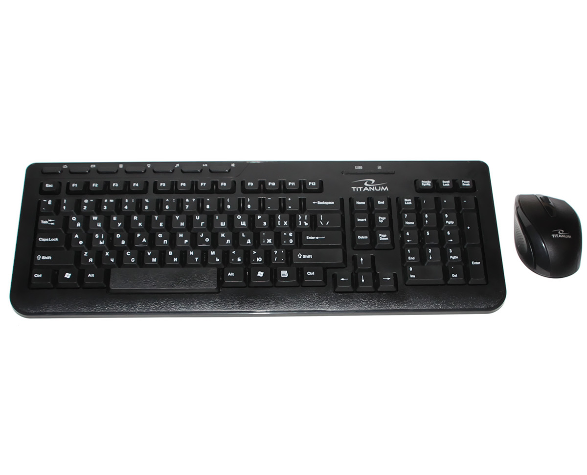 

Комплект Esperanza TK104UA USB Wireless Black
