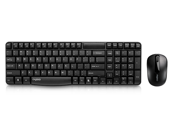 

Комплект Rapoo X1800S Black Optical Wireless
