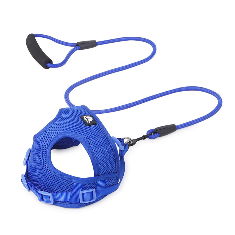 

Шлея для собак с поводком Taotaopets 233303 S Blue (25-40 см) (K/OPT2-5305-17884)