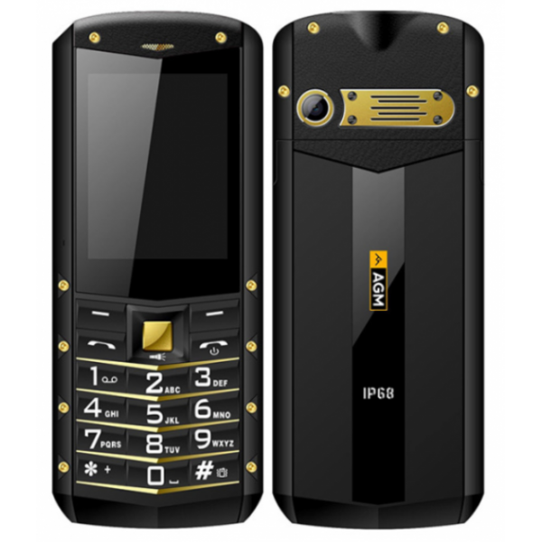 

Мобільний телефон AGM M2 gold Кнопковий Захищений IP68 1970 мАг (14zp)