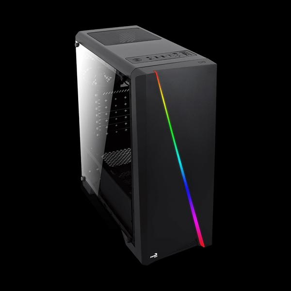 

Корпус Aerocool PGS Cylon Window RGB Black без БП