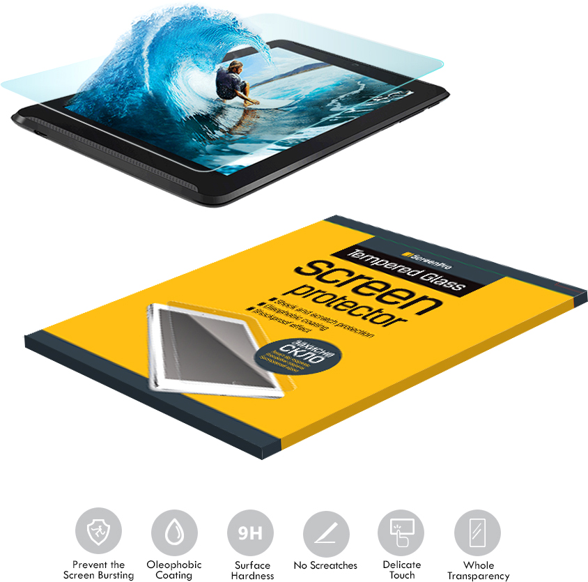 

Защитное стекло ScreenPro для Samsung Galaxy Tab A 10.1 SM-T510/515 (2019) (SP-GTSGT510)