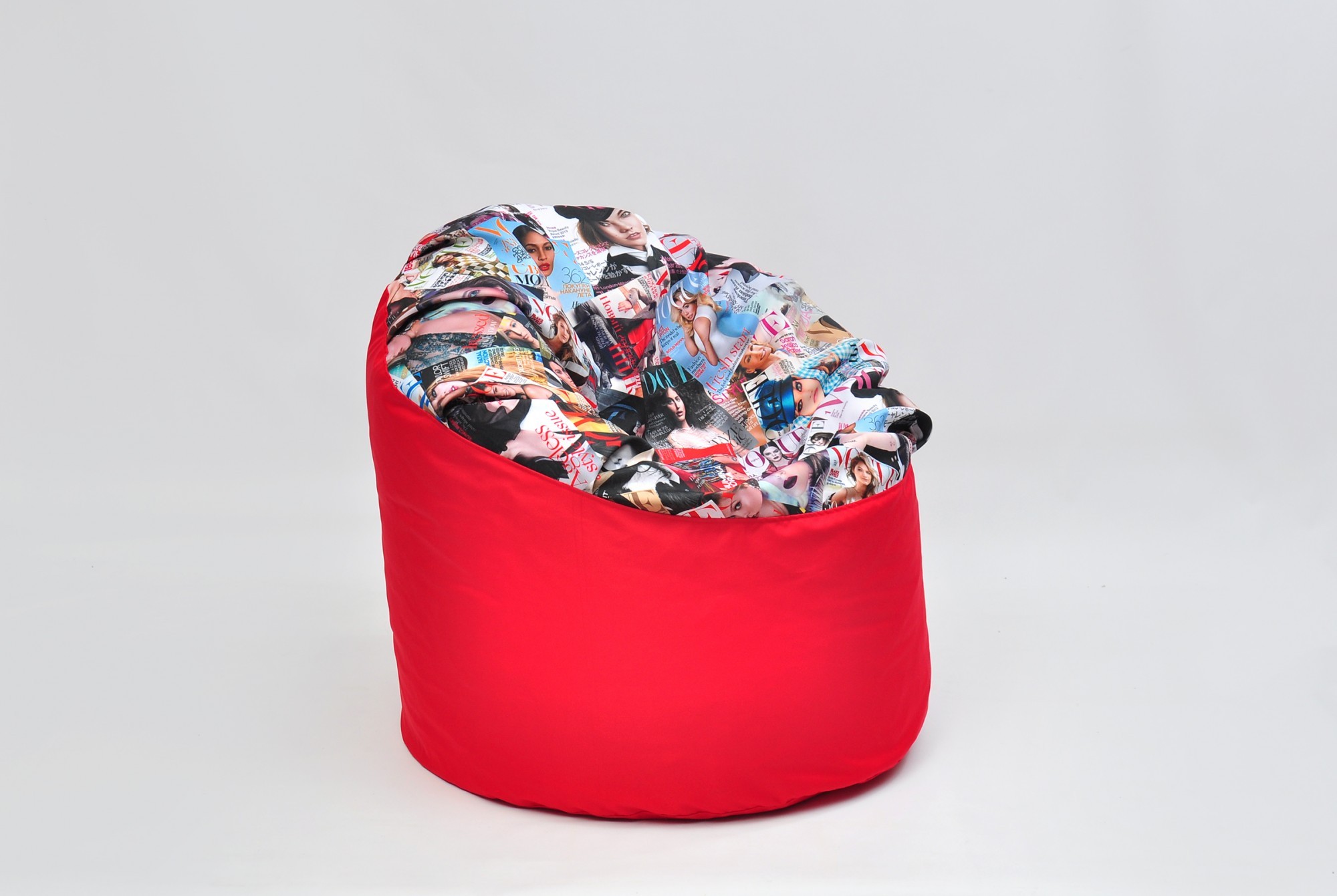 

Кресло-мешок Ecobag Комфорт комби 40/80/100 Красный