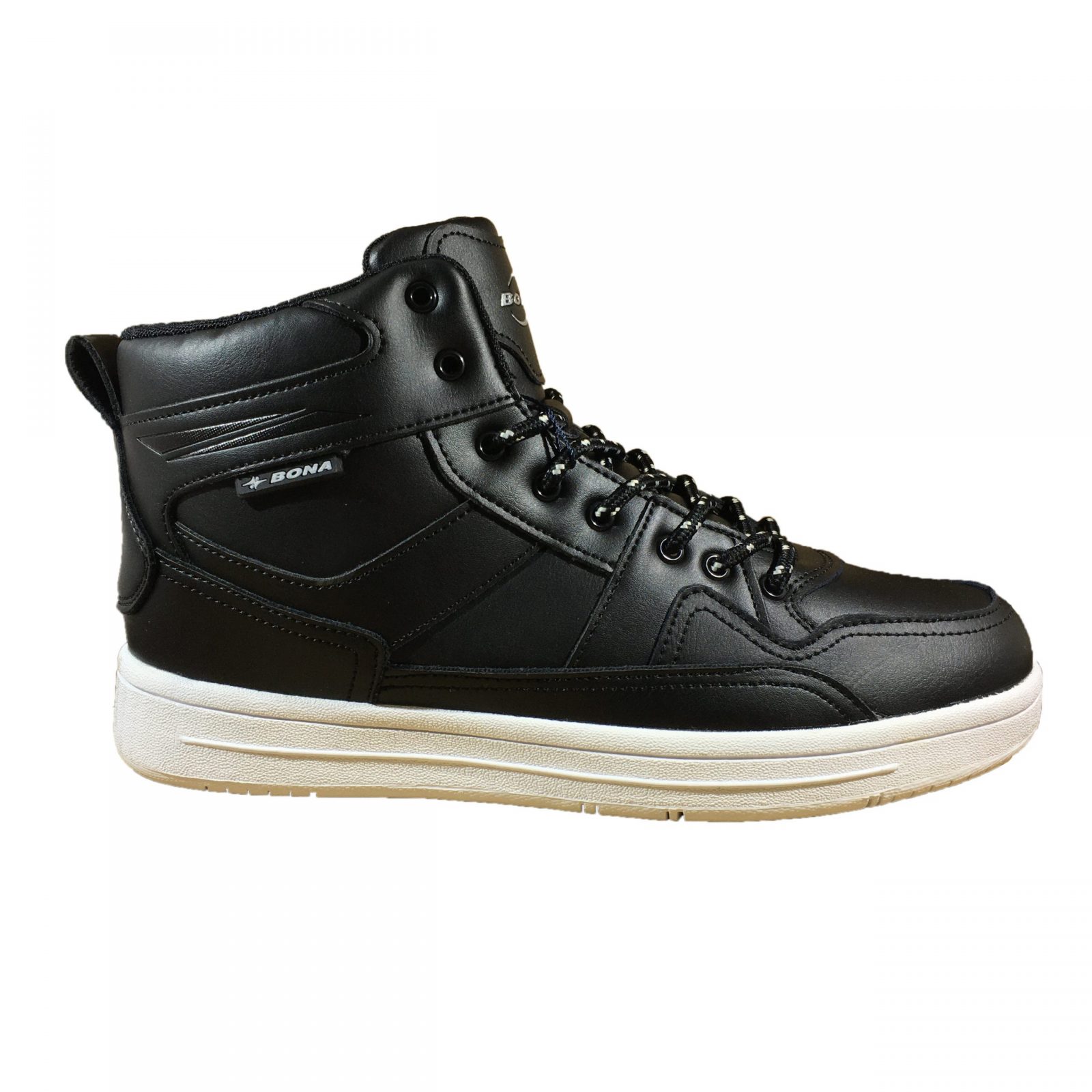 

Мужские Ботинки Bona 853C-6 кожа черные Размер 43 Черный