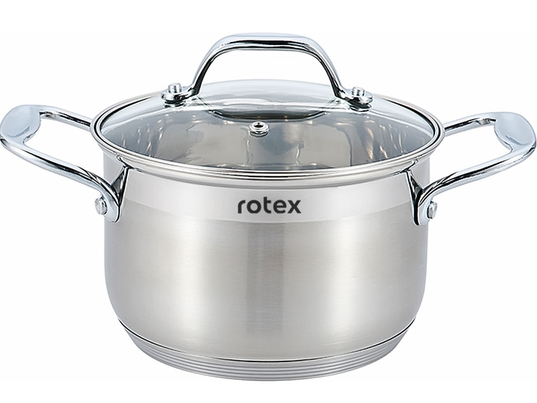 

Кастрюля с крышкой Rotex Catania 6.5л (RC325-24-4)