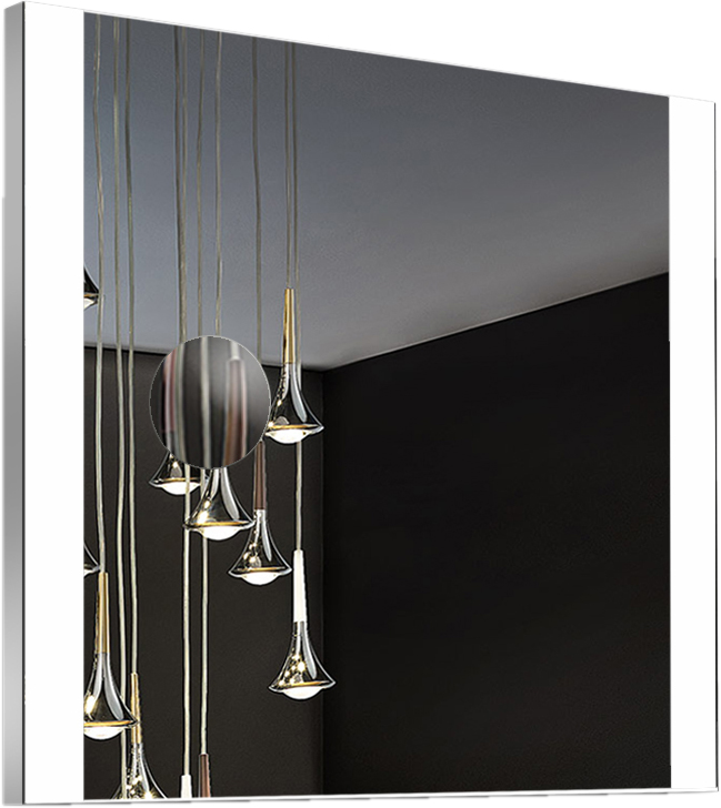

Зеркало J-MIRROR Sabina 80x80 LED + линза без подсветки + Bluetooth-акустика