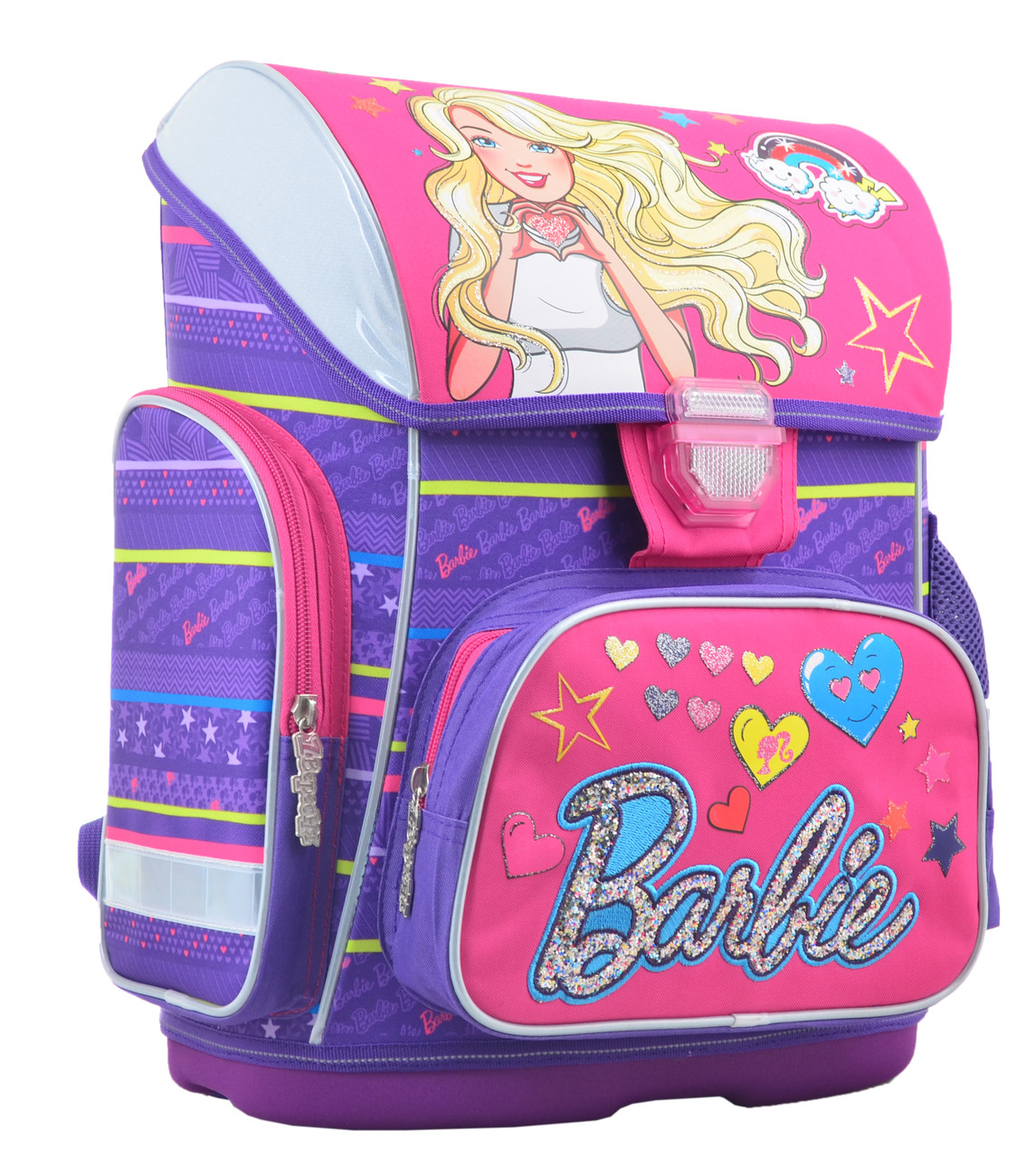 

Рюкзак ортопедический каркасный 1 Вересня H-26 554567 Barbie 554567