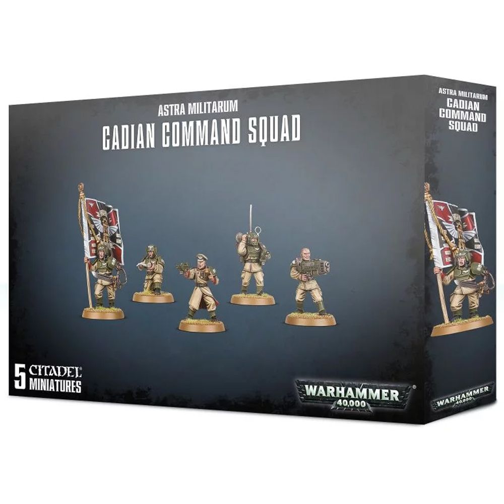 

Настольная игра Games Workshop Warhammer 40000 ASTRA MILITARUM CADIAN COMMAND SQUAD (99120105078) (5011921113743)